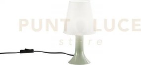 Lumetto bingo in pc verde 1 luce attacco e14 13x9x24,5cm