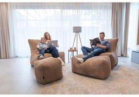 Puof a sacco greige Seat 100 Lounge – SLOWDOWN