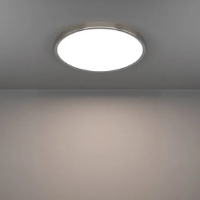 Eglo 901318 - Plafoniera LED FUEVA, 17 W, 230 V, 2700/4000/6500 K, Ø 38,9 cm, cromata