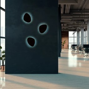 Applique STONE 3xG9/8W/230V 37x49 cm nero