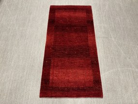 Loribaft Tappeto 100x190 Rosso (Iran) Annodato A Mano