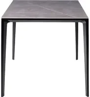 Tavolo grigio da interno ed esterno 80x73,6x80 cm In Out