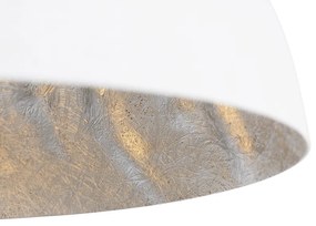 Lampada a sospensione moderna bianca 50 cm - Magna