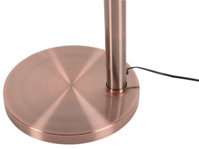 Lampada da pavimento in metallo color rame 210 cm FLINDERS Beliani