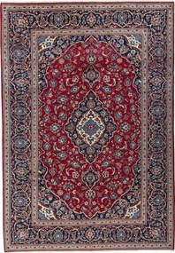 Kashan Tappeto persiano 360 x 250 Rosso (Iran) Annodato A Mano