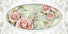 Stampa su tela – Rose di pietra