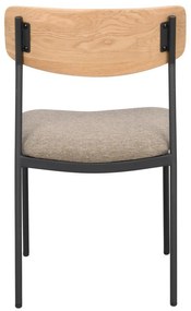 Sedie da pranzo in colore beige-naturale in set da 2 Maymont - Rowico