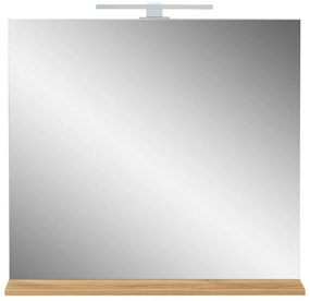 Specchio da parete con illuminazione/con ripiano 76x75 cm Menen – Germania
