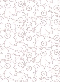 Marimekko Carta da parati Piirto Unikko - 25911