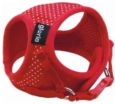 Imbracatura per Cani Gloria Punti 21-29 cm Rosso Taglia S