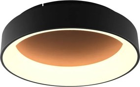 Plafoniera LED Noah Ø 60 cm nero IP20, 8000 lumen LUCE AMBIENTE DESIGN