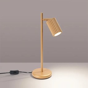 Sollux SL.1567 - Lampada da tavolo KARBON 1xGU10/10W/230V oro