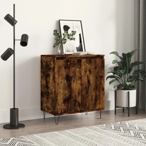 Credenza rovere fumo 60x35x70 cm in legno multistrato