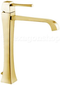 Miscelatore Lavabo monocomando Bocca Lunga Oro Mimi 11987 Gessi