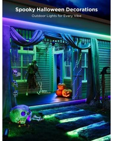 Govee - Striscia LED per esterni Pro SMART RGBICWW 10m Wi-Fi IP65