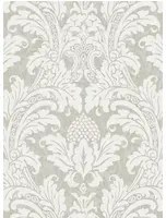 Blake - Designtapete von Cole & Son - White & Silver