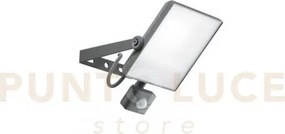 Proiettore led axel silver 30w 3300lm cct 3000k-4000k con sensore i...