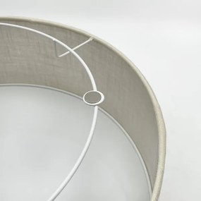 Brilagi - LED Plafoniera BELLADONNA 2xE27/15W/230V diametro 40 cm color crema/quercia