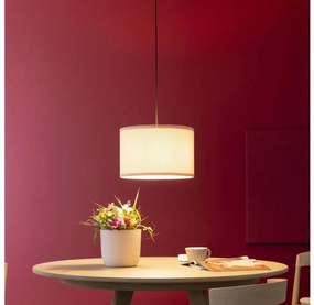 Brilliant - Lampadario a sospensione con filo TONY 1xE27/20W/230V diametro 35 cm color crema