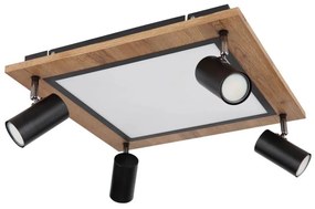 Globo 67306D2 - Faretto LED ULLA 4xGU10/5W + LED/24W/230V