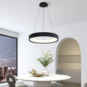 Brilagi - Lampada a sospensione dimmerabile LED su cavo FALCON MODERN LED/54W/230V 60 cm nera + telecomando