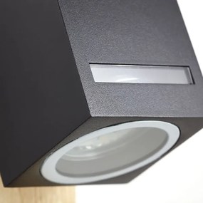 Brilliant - Applique da esterno GALENI 1xGU10/20W/230V IP44