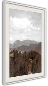 Poster  Breathtaking View  Cornice Quadri Cornice d'oro con passe-partout, Larghezza x Altezza Home decor 20x30