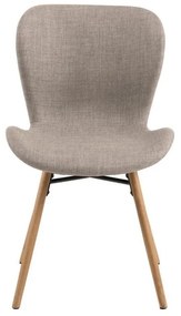 Set di 2 sedie da pranzo beige Batilda - Actona