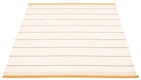 Tappeto da interno/esterno giallo ocra/color crema 140x200 cm Belle Ochre – Pappelina