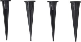 Lampada da esterno da terra bianca 80 cm con LED IP44 - Fungi