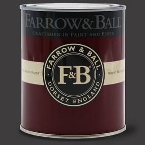 Farrow & Ball Flat Eggshell - Pitch Black 256 - 0,75l