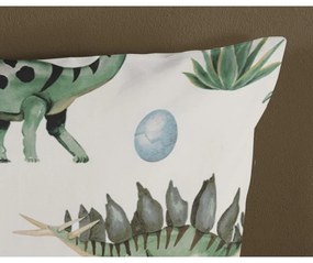 Set copripiumino e federa da bambini verde/beige in cotone per letto singolo 140x200 cm Gabi – Good Morning