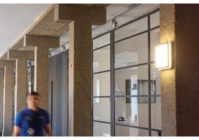 Kanlux 38788 - Lampada LED da esterno con sensore BENO 12/18W/230V 3000/3500/4000K IP65 antracite