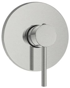 Miscelatore doccia incasso in acciaio inox color nichel spazzolato York
