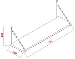 Scaffale bianco Armoni - Kalune Design