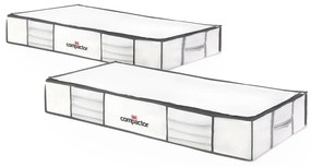 Set di organizer per sottoletto sottovuoto in tessuto/in plastica 2 pz 105x45x15,5 cm Life – Compactor