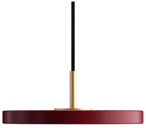 Lampada a sospensione a LED rossa con paralume in metallo ø 15 cm Asteria Micro - UMAGE