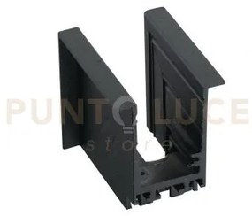 Connettore angolare verticale con connessione esterna per binario d...