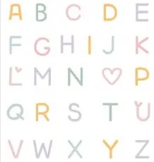 Poster decorativo (50x70 cm) Lettere Kids Mayúsculas - Sklum