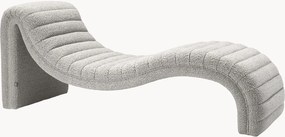 Chaise longue in bouclé Pioneer