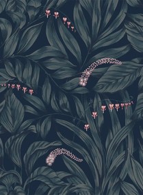 Sandberg Carta da parati Elin - Midnight & Blue