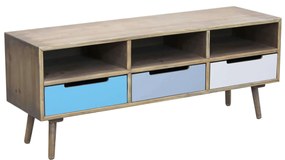 ADELINE - porta tv in legno colorato