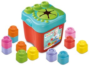 Clemmy baby - Secchiello sensoriale con mattoncini