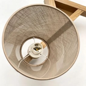 Brilagi - LED  Lampadario a plafone ANTHONY 3xE14/40W/230V quercia