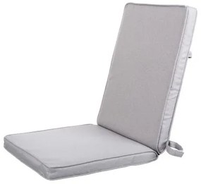 Cuscino per sedie Grigio 123 x 48 x 4 cm