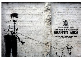 Fotomurale Banksy Graffiti Area