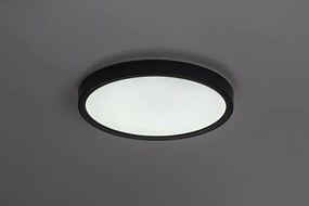 Rabalux 75081 - Plafoniera LED per bagno MAUREC 18W/230V Ø 29 cm IP44 nero