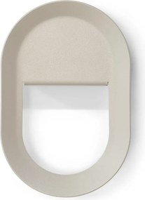 Gancio da parete grigio tortora in acciaio Coucou – Spinder Design