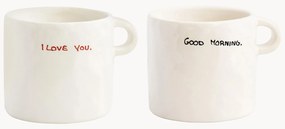 Set di 2 tazze dipinte a mano Perfect Morning