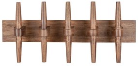 Attaccapanni in legno di mango in colore naturale Jakub - Dutchbone
